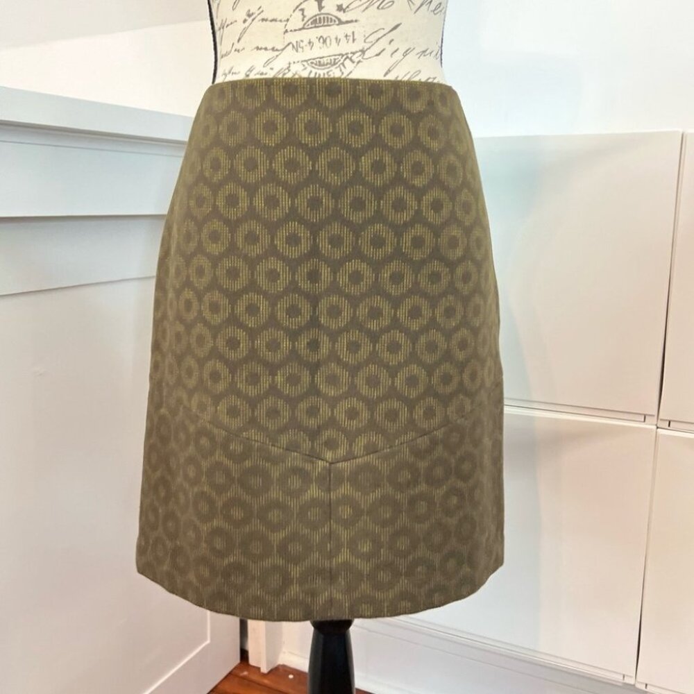 W by Worth Circle Geometric Pattern Skirt